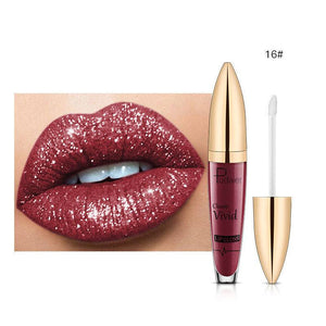 Pudaier Sip Glitter Flip Matte Shimmer Lip Gloss 