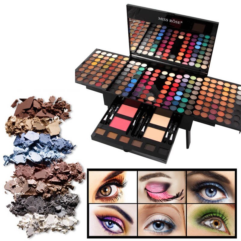 180 Colors Eyes Shadow Blush Set Personalized Makeup Palette Box