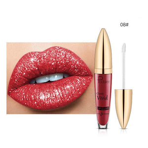 Pudaier Sip Glitter Flip Matte Shimmer Lip Gloss 