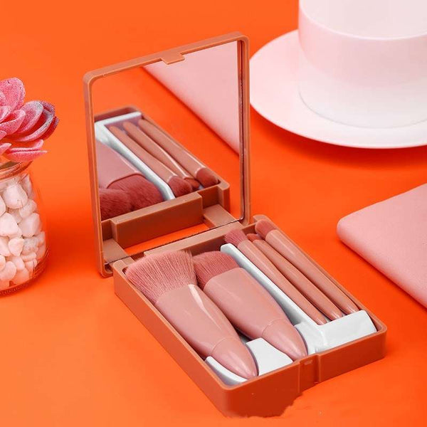 5Pcs Makeup Brushes Tool Set Cosmetic Powder Eye Shadow Foundation5Pcs Makeup Brushes Tool Set Cosmetic Powder Eye Shadow Foundation Blush Blending Make Up Brush Blush Blending Make Up Brush
