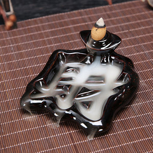 Backflow Incense Burner Backflow Incense Tower Incense Ceramic Incense Burner Ornaments