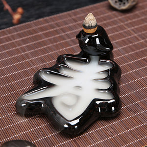 Backflow Incense Burner Backflow Incense Tower Incense Ceramic Incense Burner Ornaments