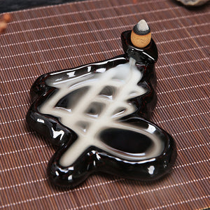 Backflow Incense Burner Backflow Incense Tower Incense Ceramic Incense Burner Ornaments