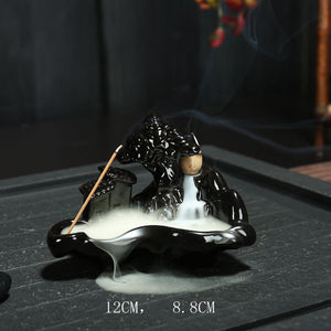 Backflow Incense Burner Backflow Incense Tower Incense Ceramic Incense Burner Ornaments
