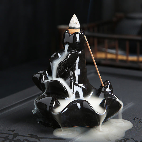 Backflow Incense Burner Backflow Incense Tower Incense Ceramic Incense Burner Ornaments