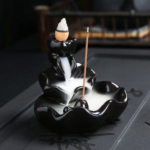 Backflow Incense Burner Backflow Incense Tower Incense Ceramic Incense Burner Ornaments