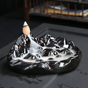 Backflow Incense Burner Backflow Incense Tower Incense Ceramic Incense Burner Ornaments