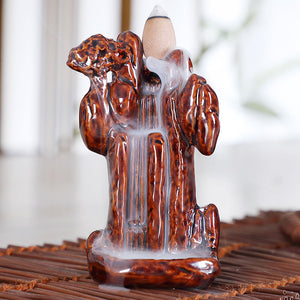 Backflow Incense Burner Backflow Incense Tower Incense Ceramic Incense Burner Ornaments