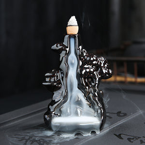 Backflow Incense Burner Backflow Incense Tower Incense Ceramic Incense Burner Ornaments