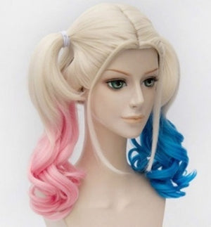 Gorgeous Harley Quinn Gradient Cosplay Wig – Stunning Styling for Cosplay