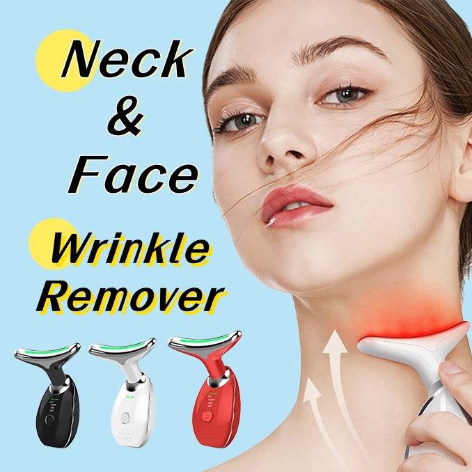 Neck Face Beauty Device LED Photon Therapy