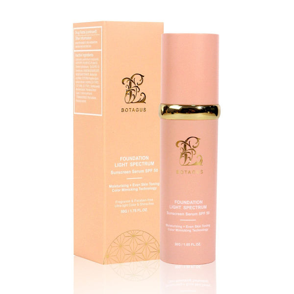 BOTAGUS Foundation 4 In 1-Light Spectrum, SPF 50,Flawless Cover