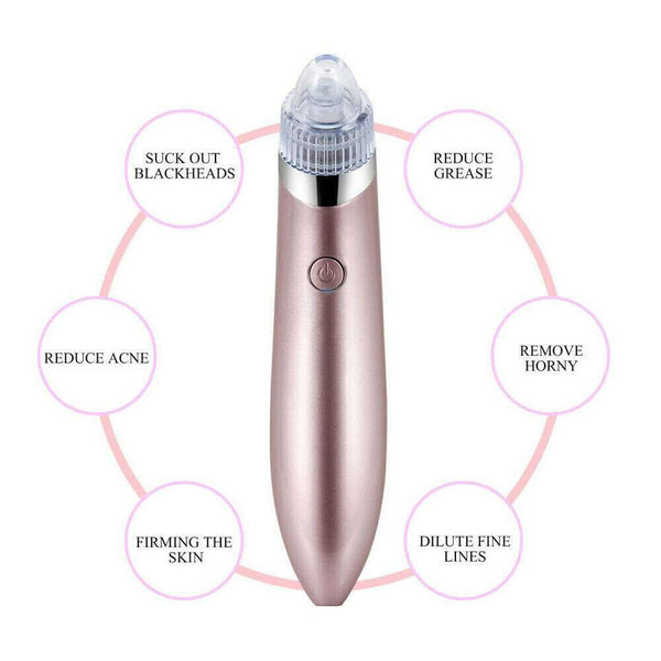 Electric Blackhead Vacuum Pore Cleaner - Strong Suction Tool