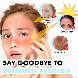 Hoygi Hyaluronic Acid Sunscreen Stick Gentle Moisturizing UV Protection For Sunburned And Reddened Skin