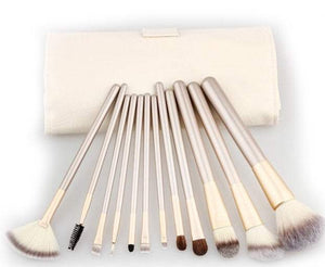 Spot Detonating 121824 White Make-up Brush Set, Portable Tools