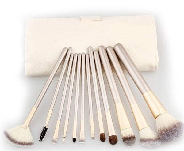 Spot Detonating 121824 White Make-up Brush Set, Portable Tools