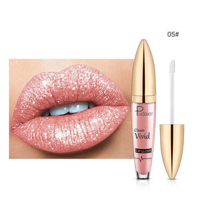 Pudaier Sip Glitter Flip Matte Shimmer Lip Gloss 