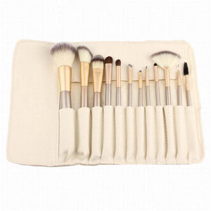 Spot Detonating 121824 White Make-up Brush Set, Portable Tools