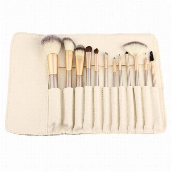 Spot Detonating 121824 White Make-up Brush Set, Portable Tools
