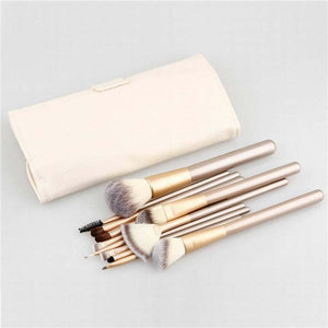 Spot Detonating 121824 White Make-up Brush Set, Portable Tools