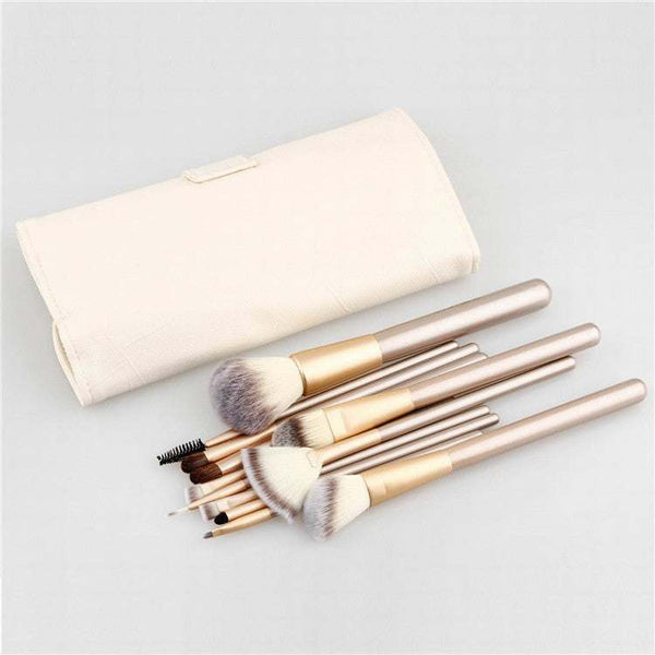 Spot Detonating 121824 White Make-up Brush Set, Portable Tools