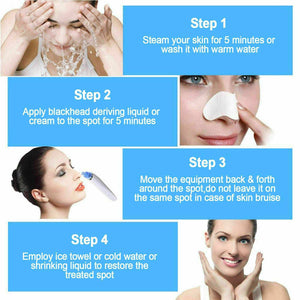 Electric Blackhead Vacuum Pore Cleaner - Strong Suction Tool