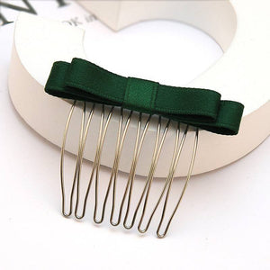 Bow Hair Comb Clip