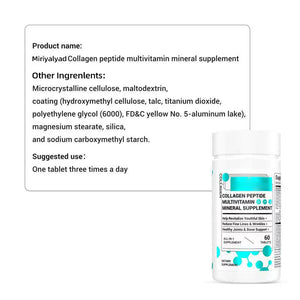 Collagen Vitamin & Mineral | Edible Fitness Supplements
