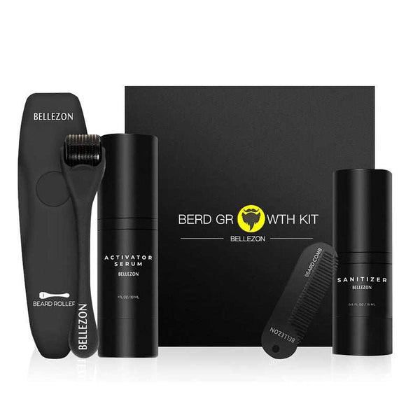 Beard Growth Liquid Beard Care Set for Enhanced Beard Growth