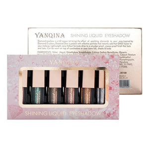 Matte Pearlescent Eyeshadow Sequined Diamond Set