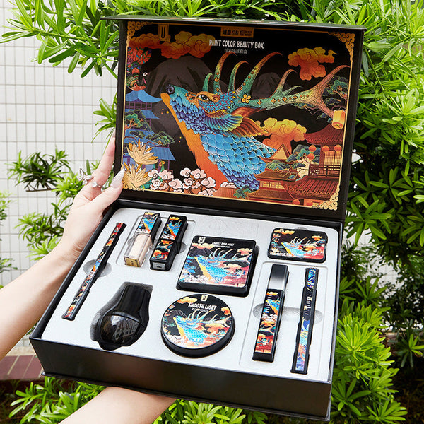Elk Makeup Nine-piece Set - Affordable Beauty Essentials