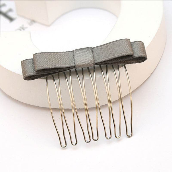 Bow Hair Comb Clip