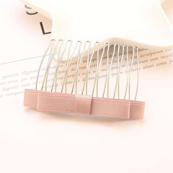 Bow Hair Comb Clip