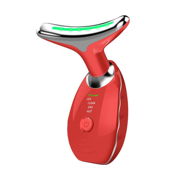 Neck Face Beauty Device LED Photon Therapy