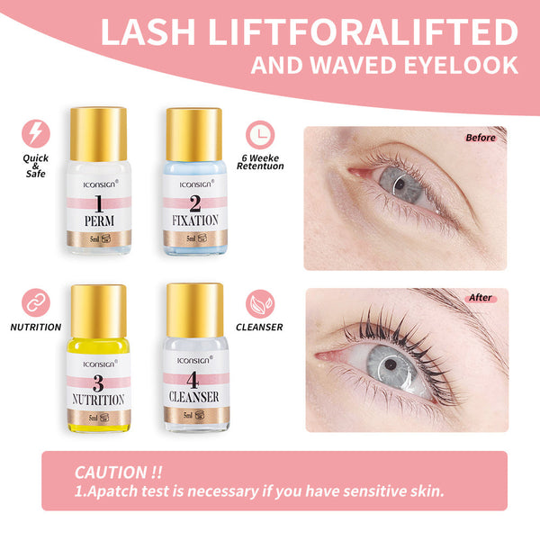 ICONSIGN Lash Lift EyeLash Eyebrow Dye Tint Kit Lashes Perm