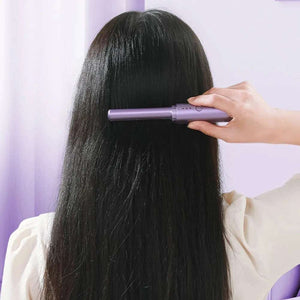 Professional Wireless Hair Straightener Curler CoProfessional Wireless Hair Straightener Curler Comb Fast Heating Negative Ion Straightening Curling Brush Hair Styling Toolsmb Tool
