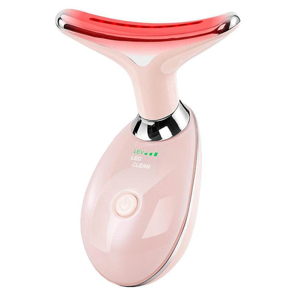 Neck Face Beauty Device LED Photon Therapy