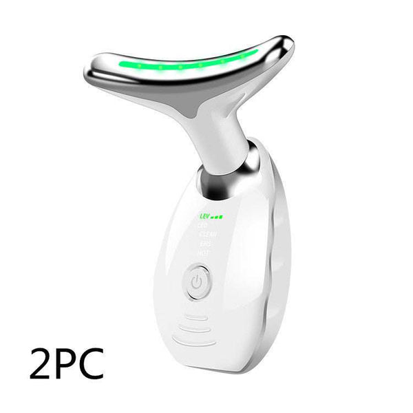 Neck Face Beauty Device LED Photon Therapy