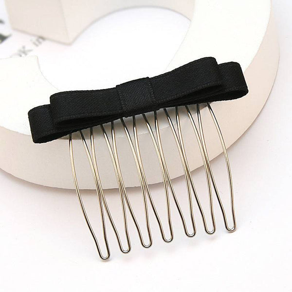 Bow Hair Comb Clip