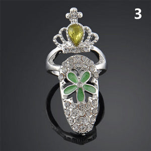 Diamond nail cover