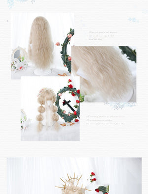 Wig Female Small Curls Long Curly Hair