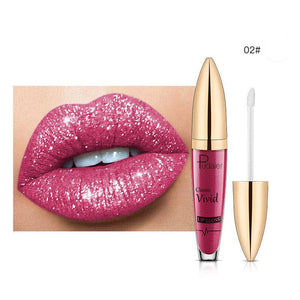 Pudaier Sip Glitter Flip Matte Shimmer Lip Gloss 