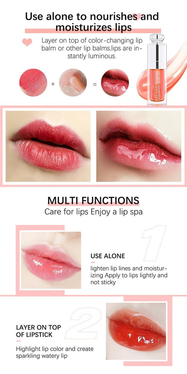 Ibcccndc Lip Gloss Lipstick Moisturizing and Nourishing Lacquer