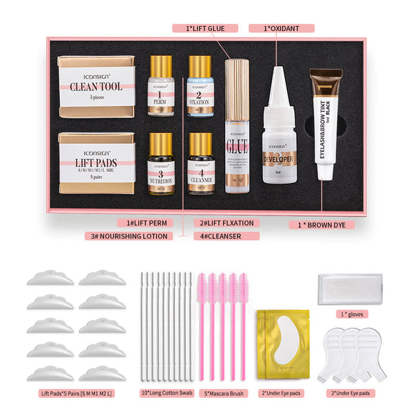 ICONSIGN Lash Lift EyeLash Eyebrow Dye Tint Kit Lashes Perm