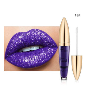 Pudaier Sip Glitter Flip Matte Shimmer Lip Gloss 