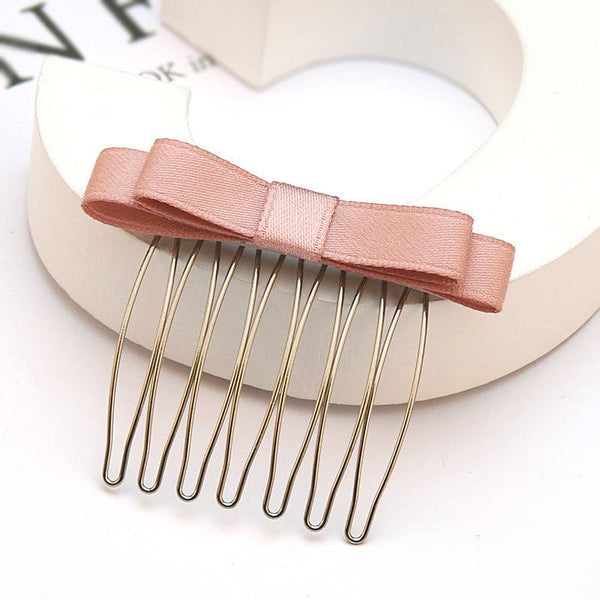 Bow Hair Comb Clip
