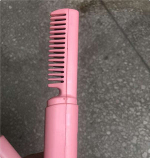Professional Wireless Hair StraighteneProfessional Wireless Hair Straightener Curler Comb Fast Heating Negative Ion Straightening Curling Brush Hair Styling Toolsr Curler Comb Tool
