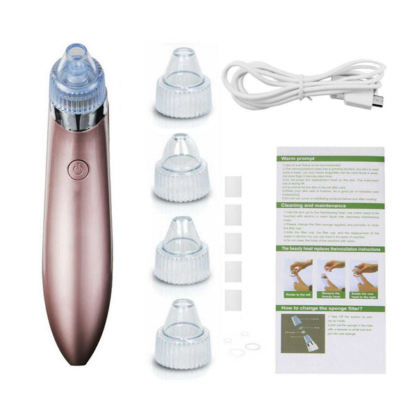 Electric Blackhead Vacuum Pore Cleaner - Strong Suction Tool