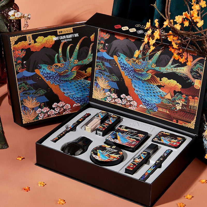 Elk Makeup Nine-piece Set - Affordable Beauty Essentials