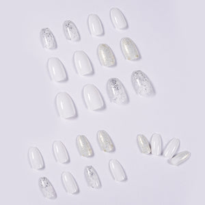 Ice Glitter Short Ballet Foreign Trade Section Wears Nail Art